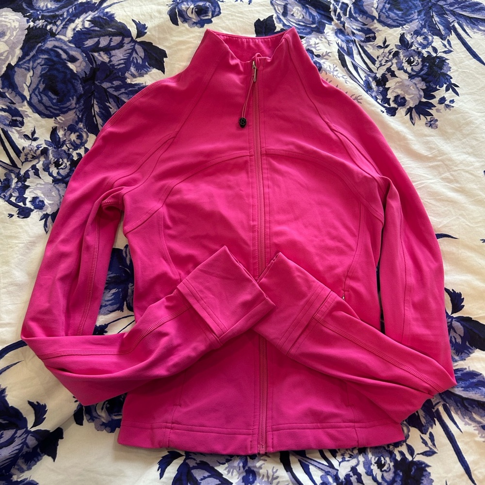 Lululemon Cropped Sonic Pink Define Jacket
